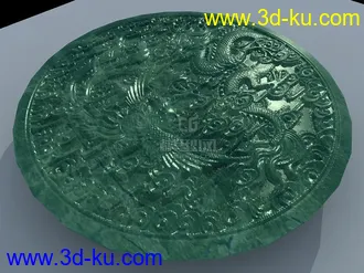 3D打印模型玉佩的图片