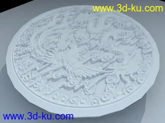 3D打印模型玉佩的图片