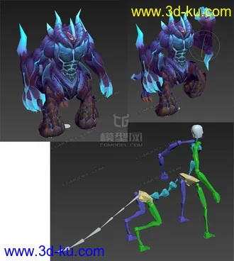 3D打印模型王者荣耀野怪(2014MAX)的图片