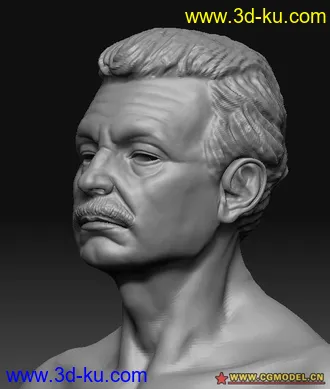 最近临摹一个老外模型的图片