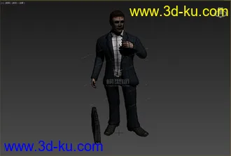 3D打印模型男人一名！的图片