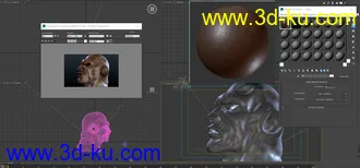 3D打印模型人物皮肤-血管-橡胶-胶皮-面具的图片
