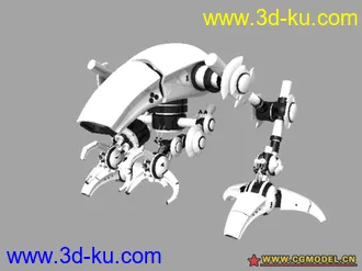 一个机械模型的图片