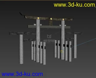 3D打印模型鸟居一个，希望大家喜欢的图片