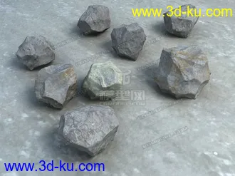 石头模型的图片