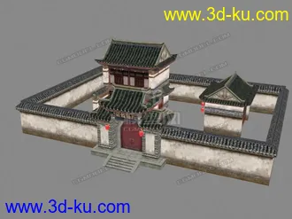 3D打印模型八仙飯莊的图片