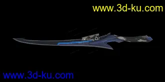 3D打印模型讨伐利刃（刀锋）的图片