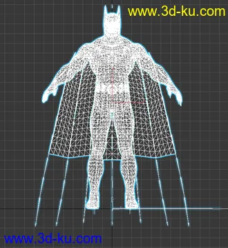3D打印模型Batman有绑骨带贴图的图片