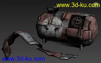 3D打印模型无主之地2场景物件等的图片