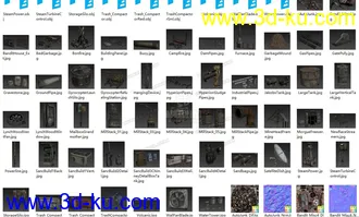 3D打印模型无主之地2场景物件等的图片