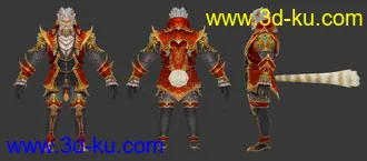 3D打印模型异兽战士的图片