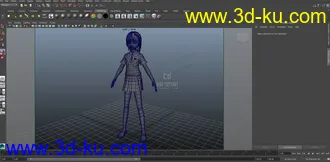 刚开始做模型，，模型名字我不说了，看过动漫《电磁炮》的应该现象的出的图片