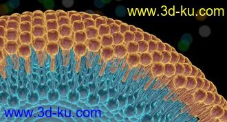3D打印模型细胞-分子-c4d文件的图片