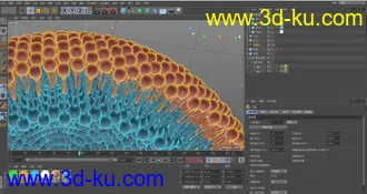 3D打印模型细胞-分子-c4d文件的图片