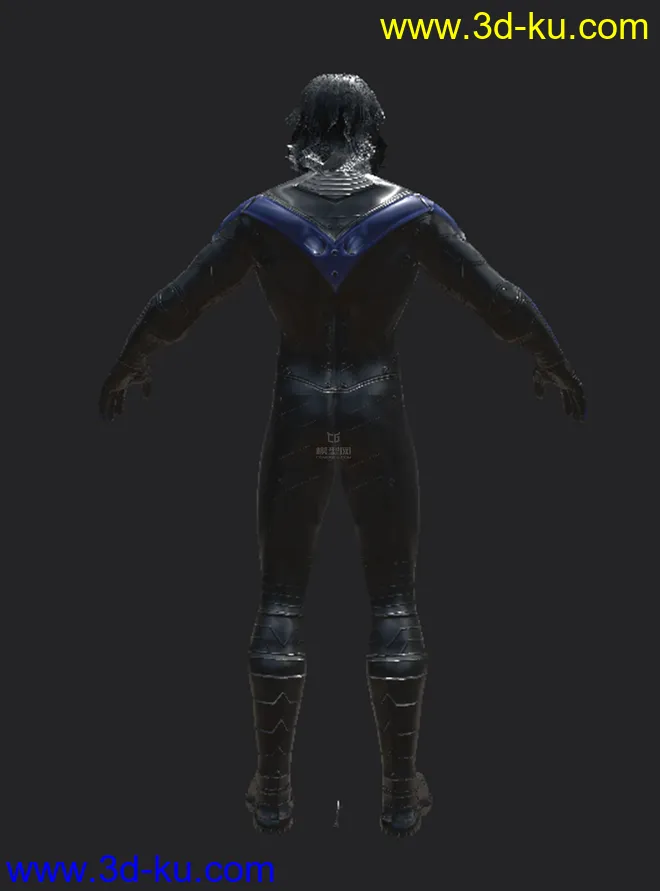 nightwing带贴图带绑骨模型的图片3