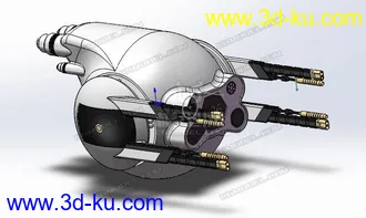 3D打印模型遗落战境无人机的图片