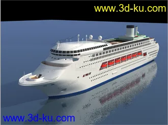 3D打印模型影视级豪华邮轮 高模的图片