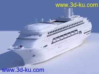 3D打印模型影视级豪华邮轮 高模的图片