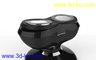 3D打印模型剃须刀刀头精模，有OBJ格式的图片