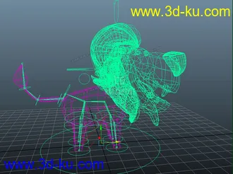 3D打印模型卡通狮子 Q版狮子的图片