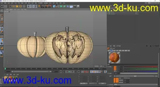 3D打印模型南瓜-万圣节的图片