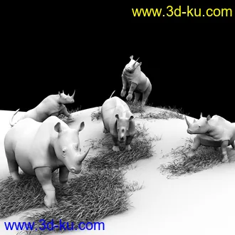 3D打印模型动物骨骼绑定的图片