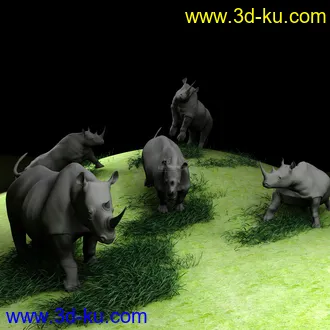 3D打印模型动物骨骼绑定的图片