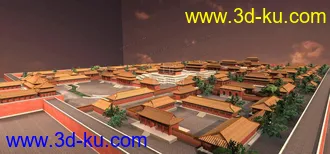 3D打印模型CG 古建 紫禁城 午门的图片