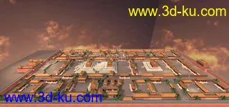 3D打印模型CG 古建 紫禁城 午门的图片