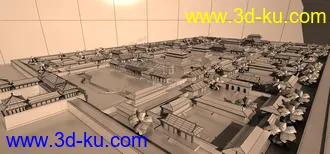 3D打印模型CG 古建 紫禁城 午门的图片