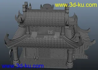 3D打印模型客栈的图片