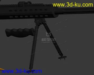 3D打印模型布线练习巴雷特M821A的图片