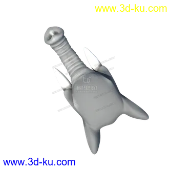 3D打印模型卡通小象头的图片