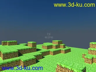 3D打印模型我的世界草地的图片