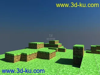 3D打印模型我的世界草地的图片