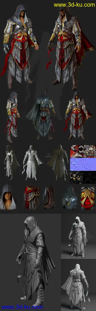 3D打印模型刺客信条赚点币币，我不要钱.拿去玩吧......的图片