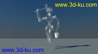 清洁机器人模型的图片