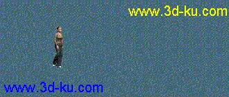 3D打印模型运动女孩的图片