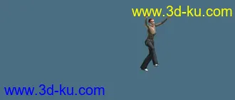 3D打印模型运动女孩的图片