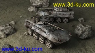 3D打印模型装甲车哦的图片
