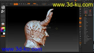 3D打印模型双面人  恶魔  异形  怪物  无拓扑的图片