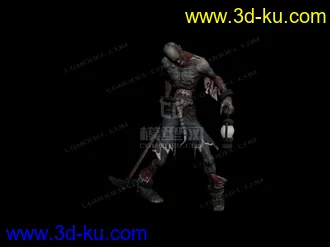 僵尸模型，带超全动作的图片