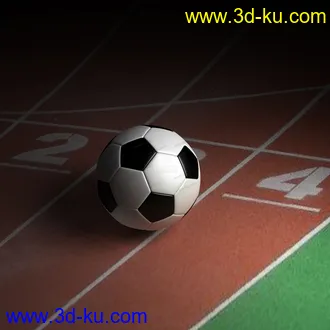 3D打印模型足球的图片