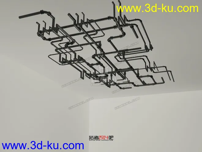 工业管道模型的图片1