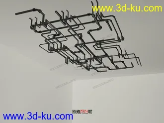 3D打印模型工业管道的图片