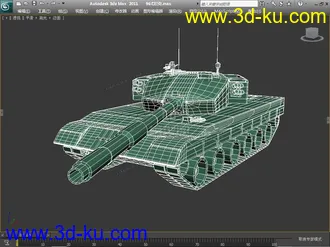 3D打印模型中国96坦克的图片