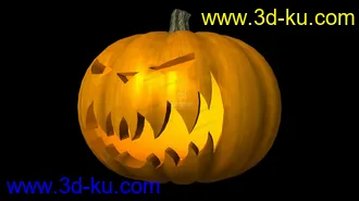 3D打印模型万圣节 南瓜灯 4个的图片