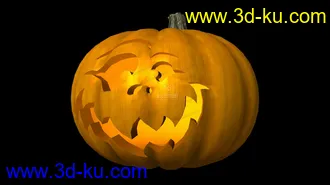 3D打印模型万圣节 南瓜灯 4个的图片
