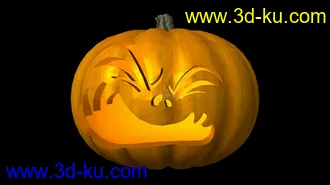 3D打印模型万圣节 南瓜灯 4个的图片