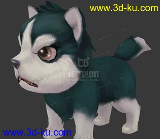 3D打印模型[3D资源] ·【吞食天地3 OL】小狗的图片